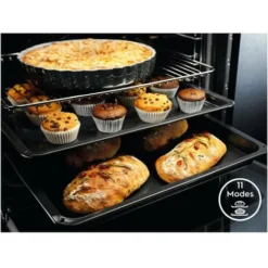 Four Encastrable Pyrolyse ELECTROLUX EOF4P02X - Tournebroche - A+ - Chaleur Pulsée - 72 L - Porte Froide - 60 Cm -Bransch Magasin 100305018 4