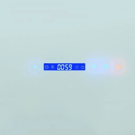 Hotte Murale Acier Inoxydable 756 M³ / H 90 Cm Blanc VidaXL 4 Hotte Murale Acier Inoxydable 756 M³ / H 90 Cm Blanc VidaXL – Image 4