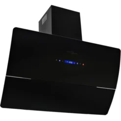 Hotte Murale Acier Inoxydable 756 M³/h 90 Cm Noir VidaXL