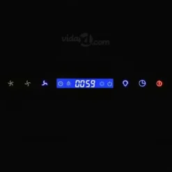 Hotte Murale Acier Inoxydable 756 M³/h 90 Cm Noir VidaXL -Bransch Magasin 10260847 4