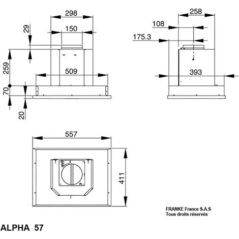 Groupe Filtrant 56cm 740m3/h Inox - Roblin - 6208180 2 Groupe Filtrant 56cm 740m3/h Inox - Roblin - 6208180 – Image 2