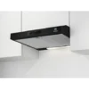 Hotte Visière 60cm 272m3/h Noir - Electrolux - Efu216k