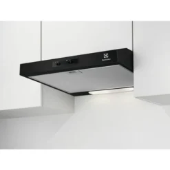 Hotte Visière 60cm 272m3/h Noir - Electrolux - Efu216k