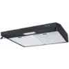 Hotte Visière 60cm 348m3/h Noir - Rosieres - Rhc638/1pn