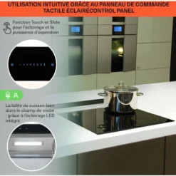 Royal Flush Hotte Aspiranteà Courant Descendant 430 M³/h60 Cm -Bransch Magasin 12992195 4