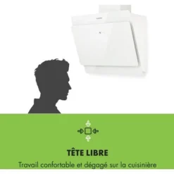 Aurica 60 Hotte Aspirante 60 Cm 600 M³/h LED Tactile Verre Blanc 8 Aurica 60 Hotte Aspirante 60 Cm 600 M³/h LED Tactile Verre Blanc -Bransch Magasin 12992320 4