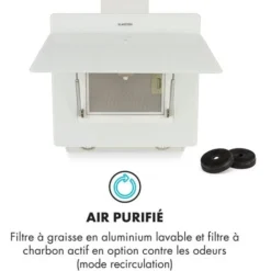 Aurica 60 Hotte Aspirante 60 Cm 600 M³/h LED Tactile Verre Blanc 9 Aurica 60 Hotte Aspirante 60 Cm 600 M³/h LED Tactile Verre Blanc -Bransch Magasin 12992320 5