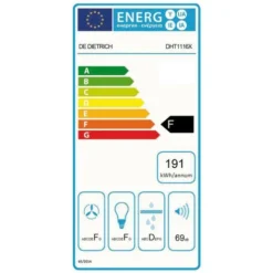 Hotte Télescopique 56cm 430m3/h - De Dietrich - Dht1116x 5 Hotte Télescopique 56cm 430m3/h - De Dietrich - Dht1116x -Bransch Magasin 13220970 3