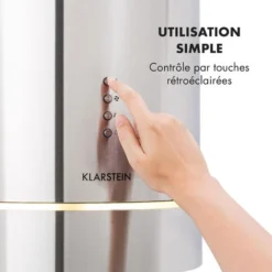 Tron Ambience Hotte Aspirante En îlot Ø 38 Cm Mode Recirculation 540 M³/h LED - Inox -Bransch Magasin 13733223 5