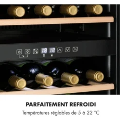 Cave à Vin Vinamour 29 Duo 2 Zones 80L/29 Bouteilles 5-22°C Touch -Bransch Magasin 13733416 5