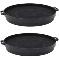 Filtres à Charbon Pour Hotte De Cuisine 2 Pcs 210 Mm VidaXL