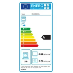 FAURE Cuisinière Vitrocéramique Blanc 4 Plaques 60x60cm Four Catalyse 54L Multifonction -Bransch Magasin 19455429 3