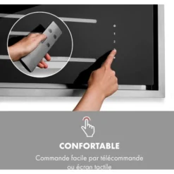 High Line Hotte De Plafond 90cm 410m3/h 3 Niveaux Classe C Noire -Bransch Magasin 22845237 3