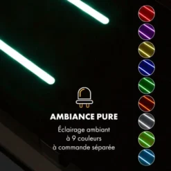 High Line Hotte De Plafond 90cm 410m3/h 3 Niveaux Classe C Noire -Bransch Magasin 22845237 4