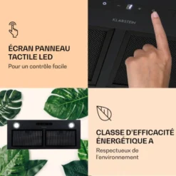 Paolo Hotte Aspirante Encastrable 72 Cm CEE : A 593 M³/h LED Tactile -Bransch Magasin 22845277 5