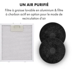 Tron Ambience Hotte îlot Aspirante Ø 38 Cm 540 M³/h Classe A - Blanche -Bransch Magasin 22845367 5