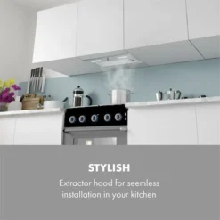 Simplica Hotte Aspirante Encastrable 52 Cm 400 M³ / H LED Inox Argent -Bransch Magasin 22845382 3