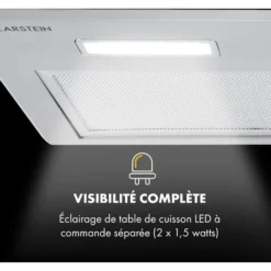 Simplica Hotte Aspirante Encastrable 70 Cm 400 M³ / H LED Inox Argent 9 Simplica Hotte Aspirante Encastrable 70 Cm 400 M³ / H LED Inox Argent -Bransch Magasin 22845383 5