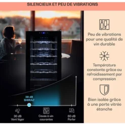 Shiraz 28 Uno Cave à Vin 74 L 28 Bt. Panneau De Contrôle Tactile 5-18° C -Bransch Magasin 23627386 4