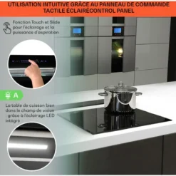 Hotte Aspirante Royal Flush Eco 90 Cm 576 M³/h A+ -Bransch Magasin 23702111 4