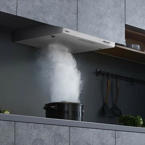 Hotte Casquette CIARRA 60cm 220m3/h 3 Vitesses Recyclage & Evacuation 903SS60 Inox 4 Hotte Casquette CIARRA 60cm 220m3/h 3 Vitesses Recyclage & Evacuation 903SS60 Inox – Image 4