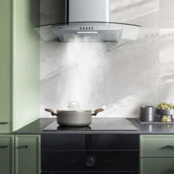 CIARRA Hotte Aspirante 60cm 650 M3/h Classe A++ 1pcs Filtre Actif 3 Vitesses Recyclage & Evacuation Inox - 506SS60 -Bransch Magasin 24417577 4