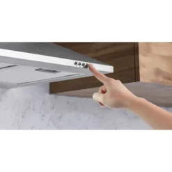 CIARRA Hotte Aspirante Murale 60cm 2pcs Filtre A Charbon 370m3/h Recyclage Ou Evacuation 3 Vitesses 201SS60 Inox 8 CIARRA Hotte Aspirante Murale 60cm 2pcs Filtre A Charbon 370m3/h Recyclage Ou Evacuation 3 Vitesses 201SS60 Inox -Bransch Magasin 24417589 4