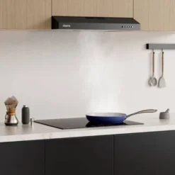 Hotte Encastrable 60cm 1pcs Filtre A Charbon 220m3/h 3 Vitesses Recyclage Hotte Aspirante 903BK60+001 Noir -Bransch Magasin 24417655 3