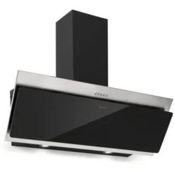 Alessia Hotte Aspirante Hotte Inclinée 350 M³/h Push Control Noir