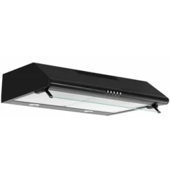 Hotte Visière 60cm 344m3/h Noir - Airlux - Ahc640bk