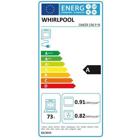 Fours Encastrables Multifonction 73L WHIRLPOOL 3650W 59cm, OAKZ9156PIX 2 Fours Encastrables Multifonction 73L WHIRLPOOL 3650W 59cm, OAKZ9156PIX – Image 2