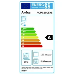 Cuisinières Grande Taille (piano) Multifonction 103L AMICA 11200W 90cm, ACMS2005XS -Bransch Magasin 27856755 5