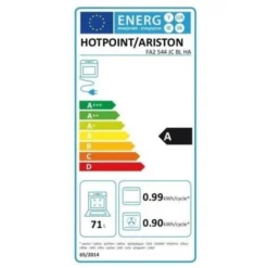 Four électrique Encastrable Catalyse HOTPOINT FA2 544 JC BL HA - Noir - 71L - 60x60cm -Bransch Magasin 27858066 3