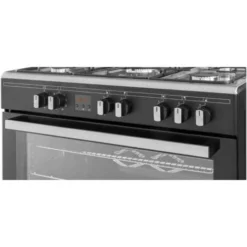 CONTINENTAL EDISON Cuisiniere Piano Four Multifonctions Catalyse 100L Affichage Digital L90 XH85 Cm NOIR MAT ET INOX -Bransch Magasin 28262583 4
