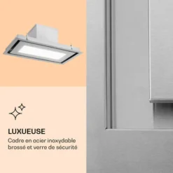 Remy Brilliant Edition Hotte D'îlot 90 Cm 609 M³/h CEE A LED Verre -Bransch Magasin 28453009 5