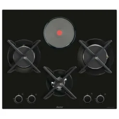 Plaque Mixte SAUTER 7700 WW 60cm, SPG9465MB