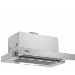 Bosch Serie 4 DFT63AC50 Intégré Au Plafond Argent 360m³/h D Hotte - Hottes (360 M³/h, Conduit/Recirculation, E, D, D, 68 DB)