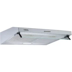 VIESTA VDU6080SR Hotte Aspirante Murale 60cm En Acier Inoxydable Avec éclairage LED - Classe énergétique C