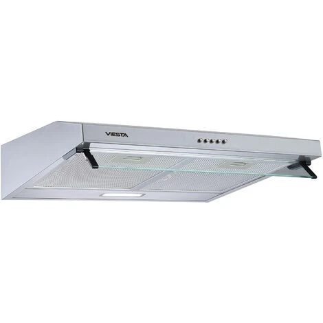 VIESTA VDU6080SR Hotte Aspirante Murale 60cm En Acier Inoxydable Avec éclairage LED - Classe énergétique C 1 VIESTA VDU6080SR Hotte Aspirante Murale 60cm En Acier Inoxydable Avec éclairage LED - Classe énergétique C