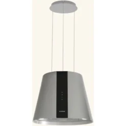 Hotte Cuisine En îlot Silverline PURE PLUS Argenté 50 Cm