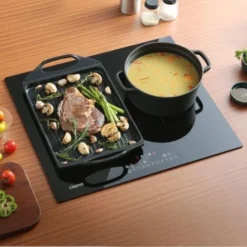 CIARRA CD3BFBIH Plaque Induction 3 Foyers - Flexizone - Boosters - 6500W - Affichage Digital - 9 Niveaux - Minuteur - L 59cm -Bransch Magasin 35820842 4