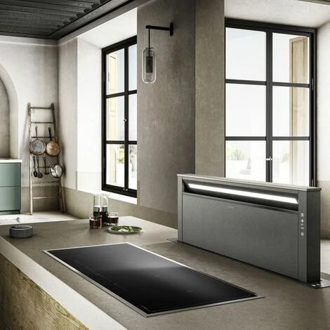 Hotte Cuisine Elica Escamotable GETUP Inox 90 Cm - Version Extraction 1 Hotte Cuisine Elica Escamotable GETUP Inox 90 Cm - Version Extraction