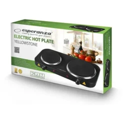 Esperanza Ekh007k Black Electric Cooktop / Plaque De Cuisson électrique 2 Zone(s) -Bransch Magasin 36596533 3