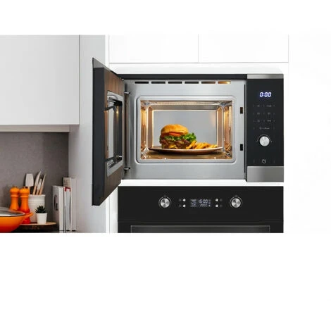 CONTINENTAL EDISON Micro Ondes Gril -CEMO25GINE - Inox Encastrable - Noir 2 CONTINENTAL EDISON Micro Ondes Gril -CEMO25GINE - Inox Encastrable - Noir – Image 2