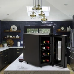 Cave à Vin Réfrigéré à LED Pour 8 Bouteilles à Zone Unique Bacchus VIII -Bransch Magasin 39837425 3