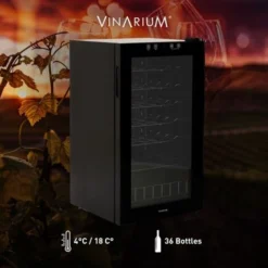 Cave à Vin Professionnelle 36 Bouteilles à LED Monozone Bacchus XXXVI -Bransch Magasin 39837449 4