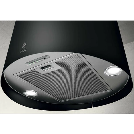 Hotte Décorative îlot 49cm 375m3/h Noir - Elica - Prf0071970d 3 Hotte Décorative îlot 49cm 375m3/h Noir - Elica - Prf0071970d – Image 3