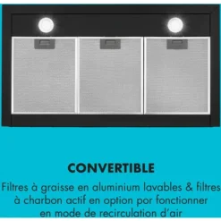 Limelight Hotte Murale Aspirante 90cm 600 M³/h Classe A++ - Noir -Bransch Magasin 42753348 5