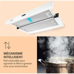 Mariana Neo 60 Hotte Casquette 60cm 640 M³/h Extraction LED 9 Mariana Neo 60 Hotte Casquette 60cm 640 M³/h Extraction LED -Bransch Magasin 42753360 5