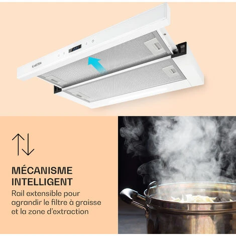 Mariana Neo 60 Hotte Casquette 60cm 640 M³/h Extraction LED 5 Mariana Neo 60 Hotte Casquette 60cm 640 M³/h Extraction LED – Image 5